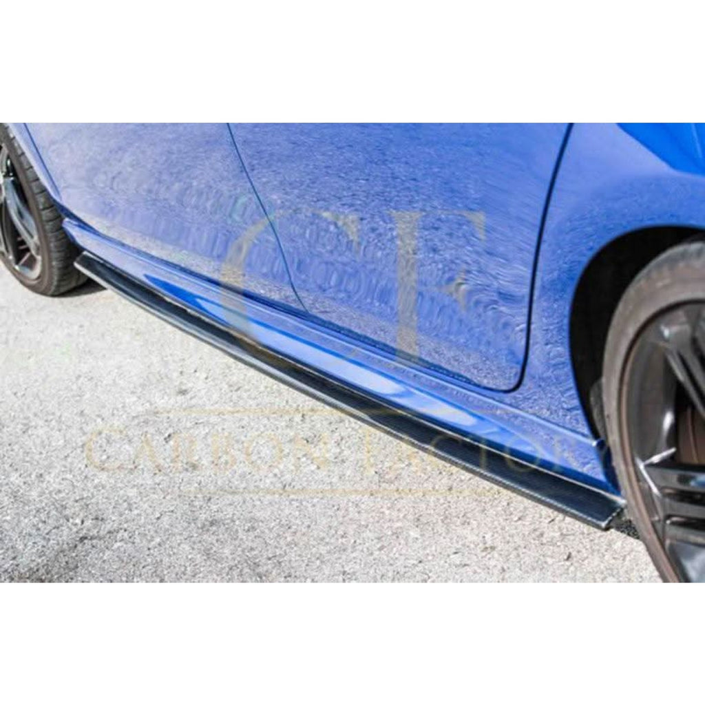 EXO Style Carbon Fibre Side Skirts for VW Golf MK6 R20 08-13