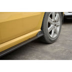 V Style Carbon Fibre Side Skirts for VW Polo MK5 Non GTI 11-16