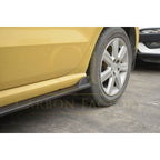 V Style Carbon Fibre Side Skirts for VW Polo MK5 Non GTI 11-16