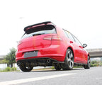 JP Style Carbon Fibre Rear Diffuser for VW Golf MK7 GTI GTD 14-17