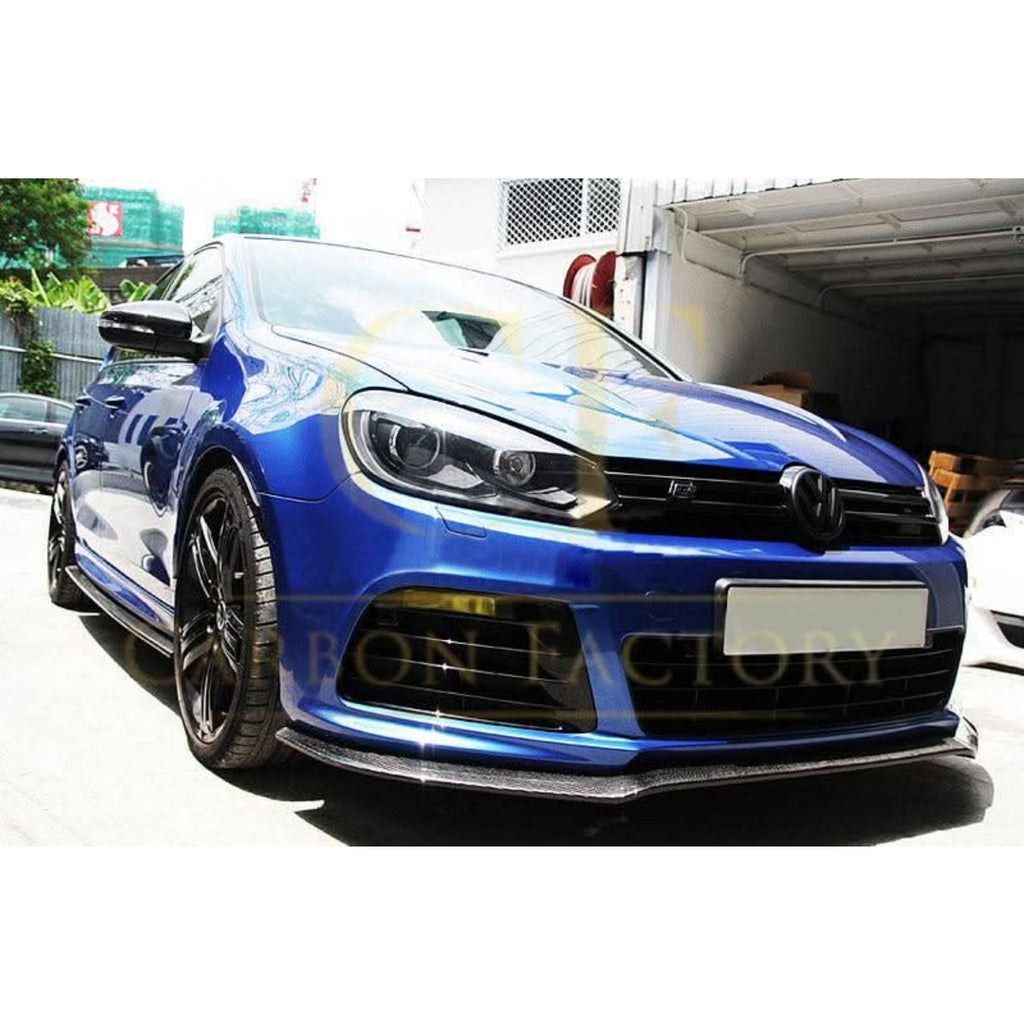 EXO Style Carbon Fibre Front Splitter for VW Golf MK6 R20 08-13