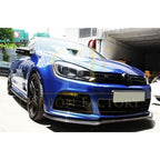 EXO Style Carbon Fibre Front Splitter for VW Golf MK6 R20 08-13