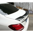 REN Style Carbon Fibre Boot Spoiler for Mercedes Benz W213 E Class Saloon 16-23