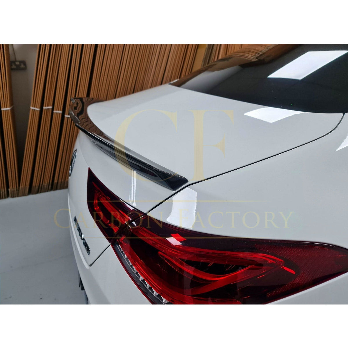 FD Style Pre-Preg Carbon Fibre Boot Spoiler for Mercedes Benz W118 CLA 20-25
