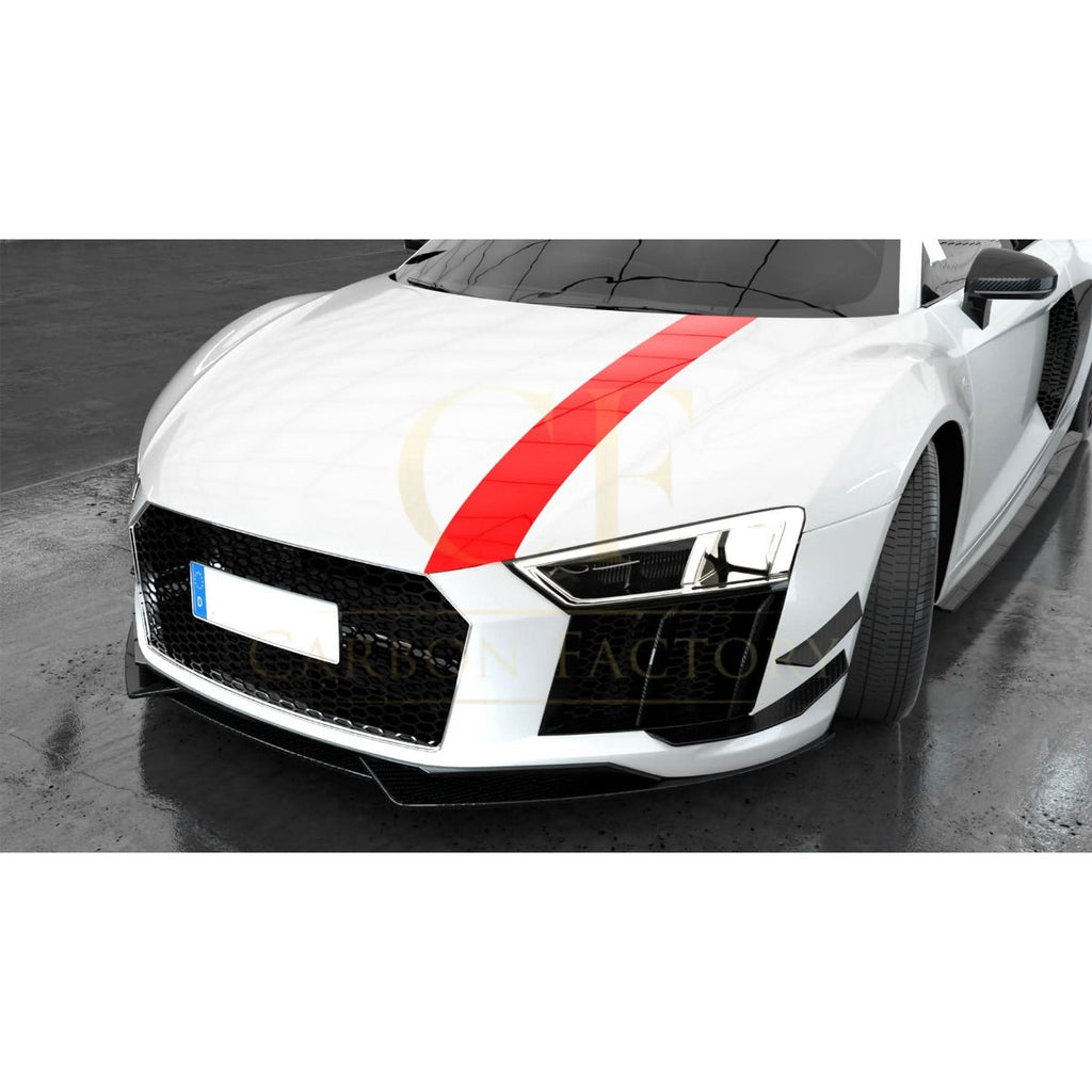 Carbon Fibre Front Canards (4 Pieces) for Audi R8 V10 Gen 2 15-19