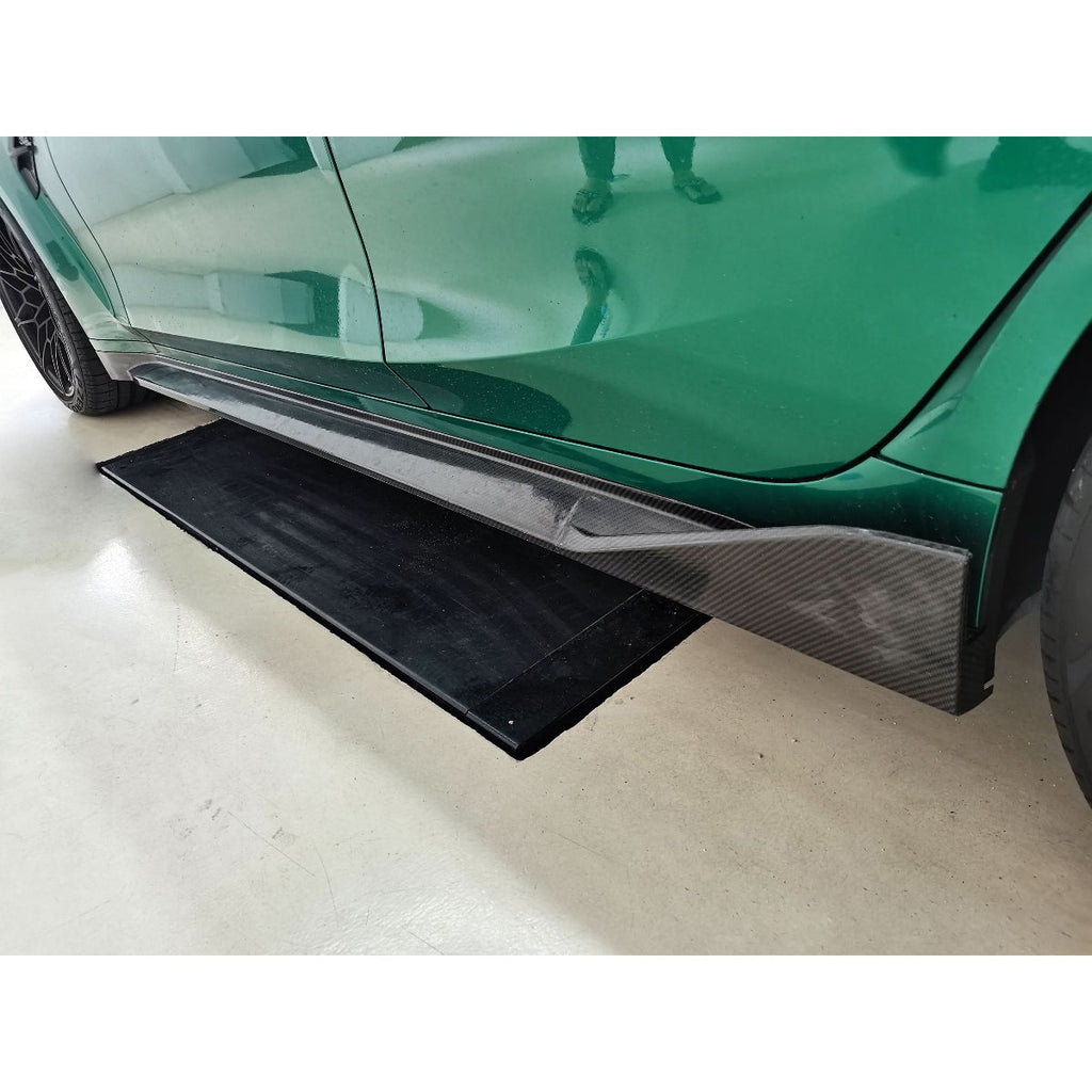 MP Style Pre-Preg Carbon Fibre Side Skirts for BMW G80 G81 M3 21-Present