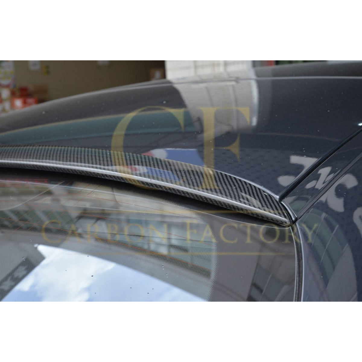 A Style Carbon Fibre Roof Spoiler for Mercedes Benz W222 S Class Coupe 14-20