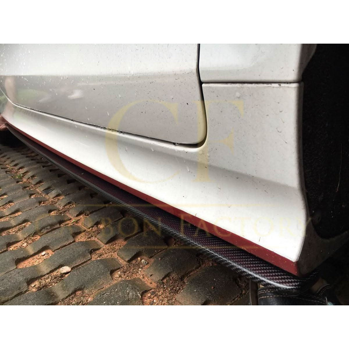 V Style Carbon Fibre Side Skirts for Audi 8J TT TTS MK2 07-14