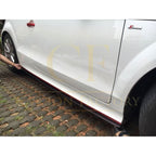 V Style Carbon Fibre Side Skirts for Audi 8J TT TTS MK2 07-14