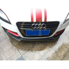 V Style Carbon Fibre Front Splitter for Audi 8J TT TTS MK2 07-14