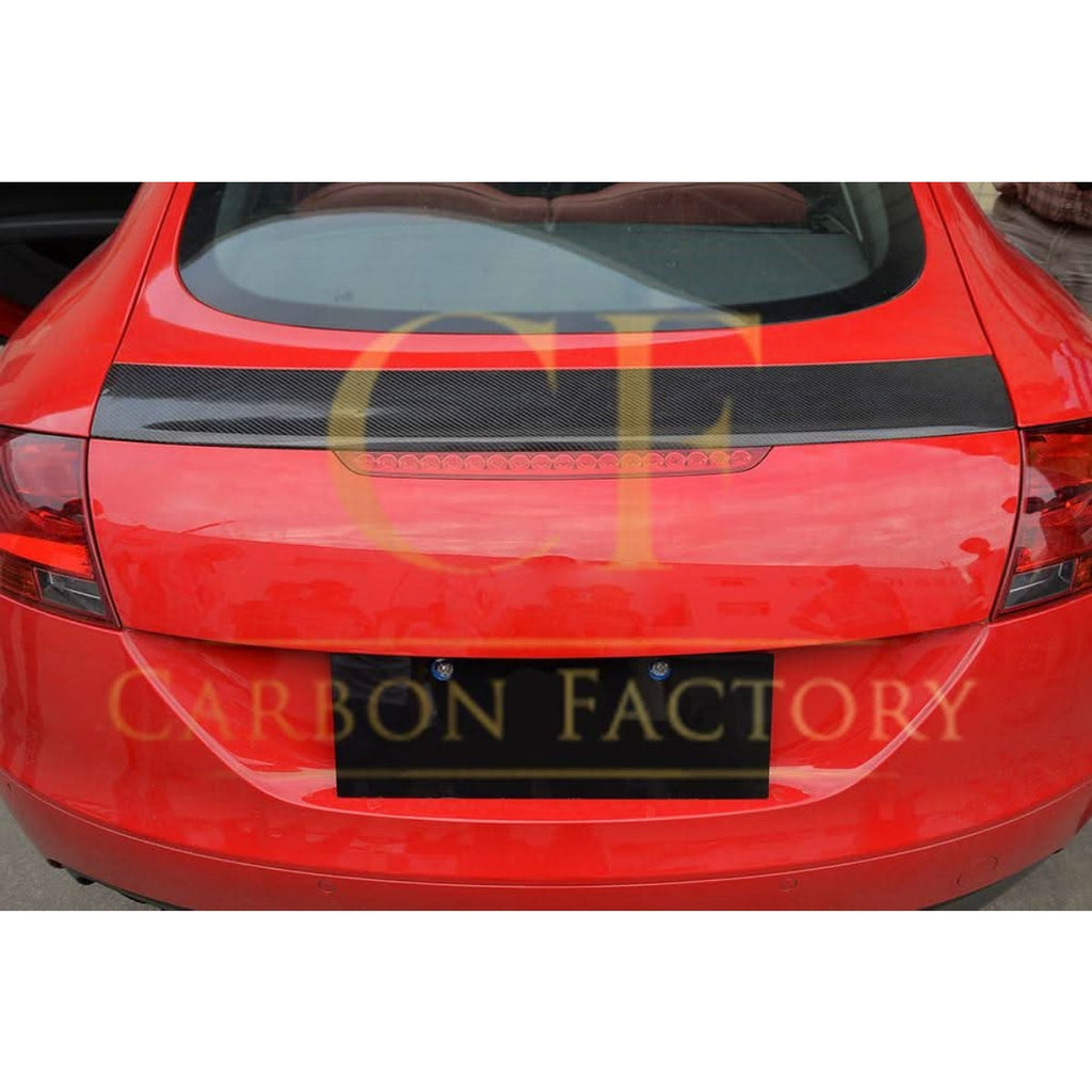 R Style Carbon Fibre Boot Spoiler for Audi 8J TT TTS MK2 07-14