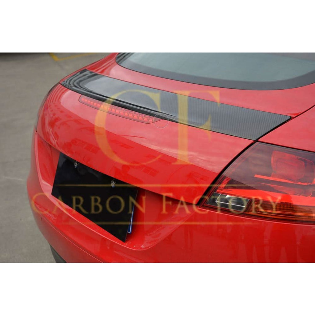 R Style Carbon Fibre Boot Spoiler for Audi 8J TT TTS MK2 07-14