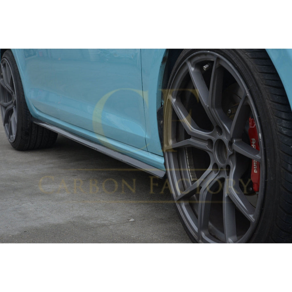 OEM Style Carbon Fibre Side Skirts for VW Golf MK7.5 inc R 17-20