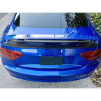 V Style Carbon Fibre Boot Spoiler for Audi B8.5 RS5 Coupe 12-16