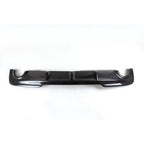 MP Style Carbon Fibre Rear Diffuser Dual Exhaust for BMW F10 5 Series 10-17