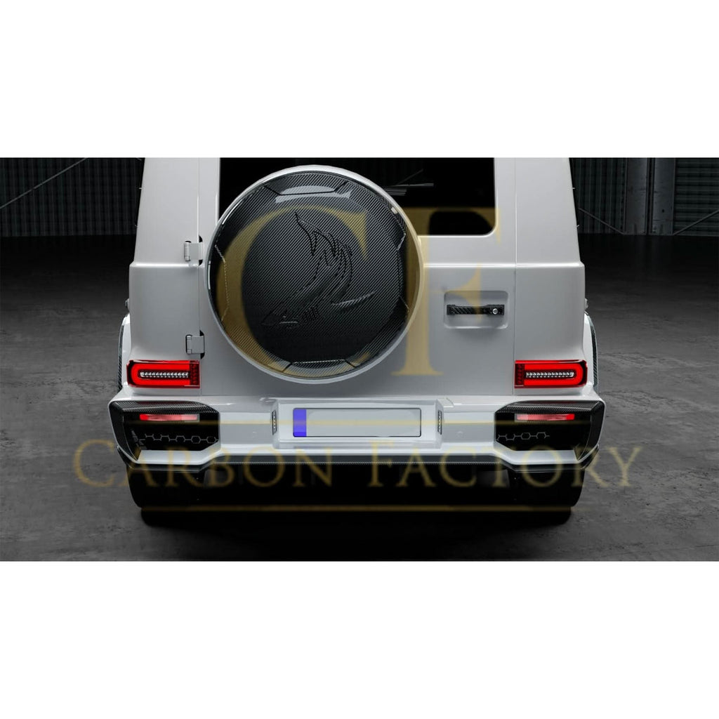 Pre-Preg Carbon Fibre Spare Tyre Cover for Mercedes W464 G Class G Wagon 19-Present