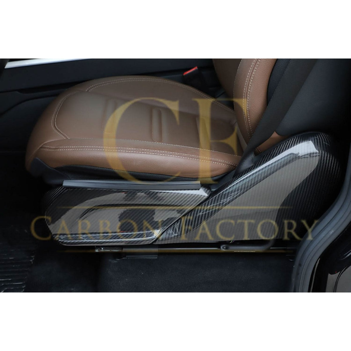 Pre-Preg Carbon Fibre Seat Trim Covers for Mercedes W464 G Class G Wagon 19-Present