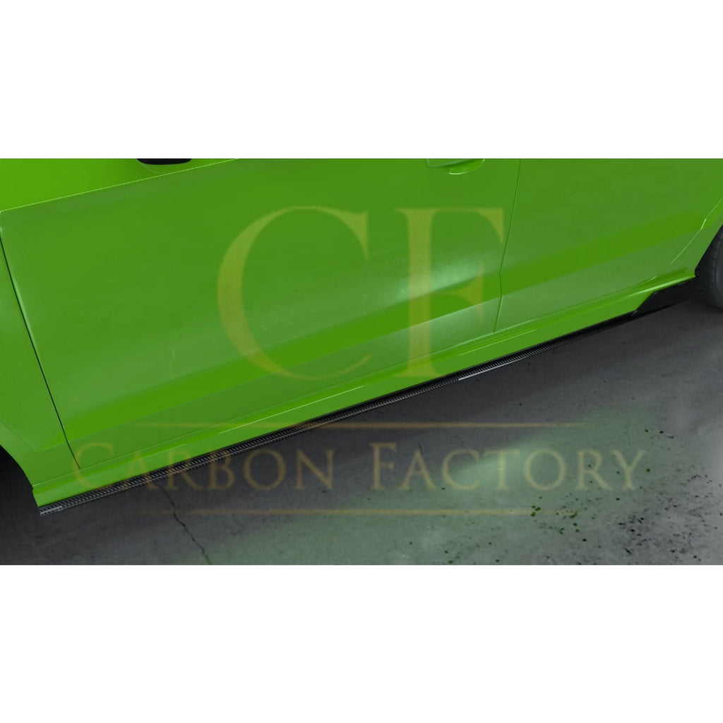 RZ Style Carbon Fibre Side Skirts for Audi 8V S3 RS3 Saloon 14-20