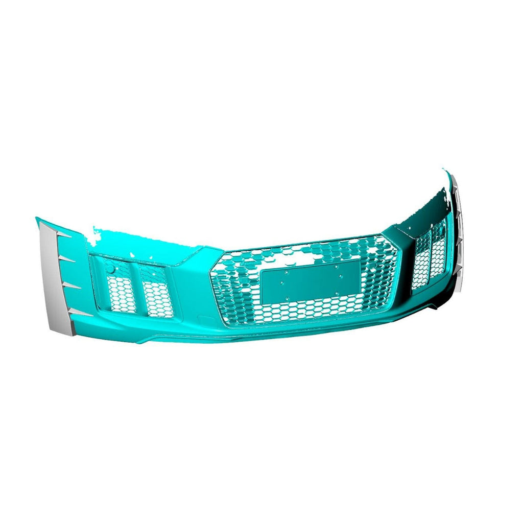 Pre-Preg Carbon Fibre Front Bumper Canards for Audi R8 V10 Gen 2 15-19