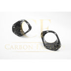 Carbon Fibre Fog Light Trims for BMW F55 F56 Mini Cooper S & JCW 14-22