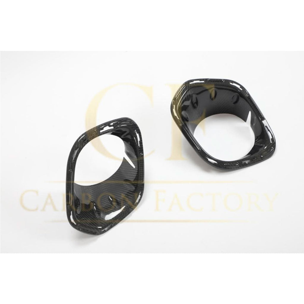 Carbon Fibre Fog Light Trims for BMW F55 F56 Mini Cooper S & JCW 14-22