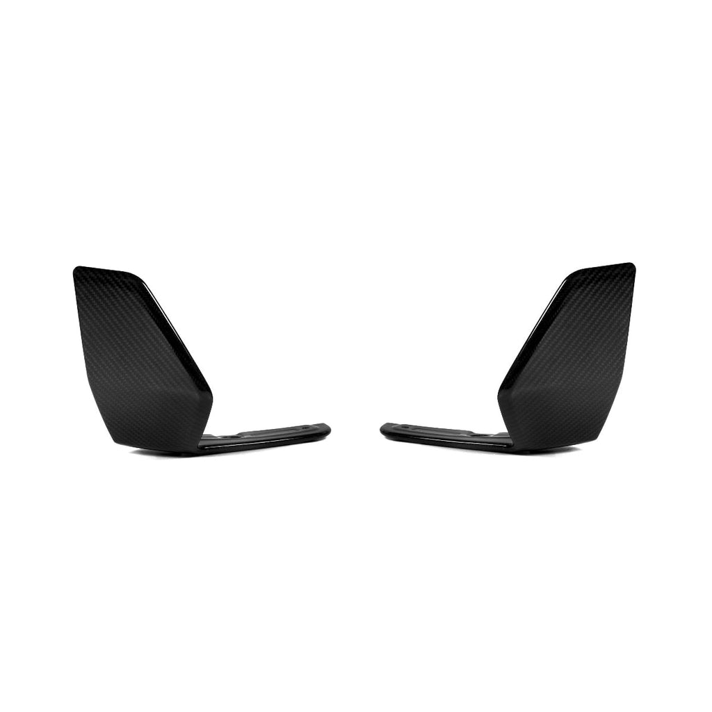 MP Style Pre-Preg Carbon Fibre Front Side Splitters for BMW G05 X5 20-23
