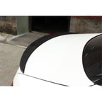 A Style Pre-Preg Carbon Fibre Boot Spoiler for Mercedes Benz W213 E Class Saloon 16-23