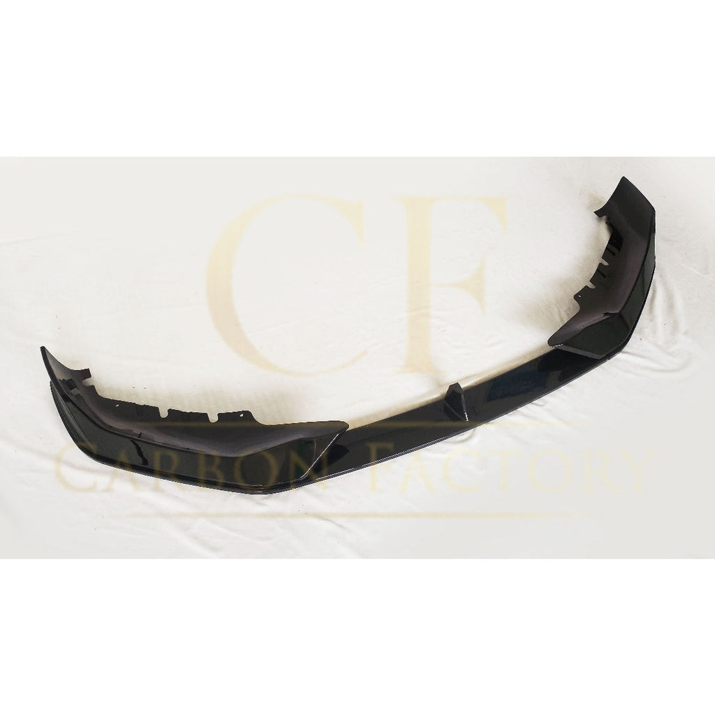 AC Style Gloss Black Front Splitter for BMW G30 G31 5 Series LCI 21-24