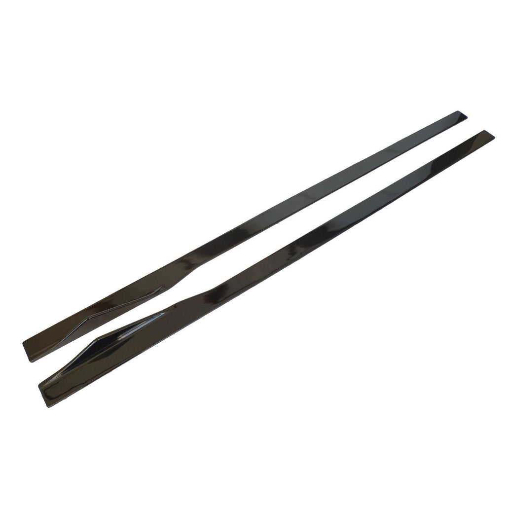 AC Style Gloss Black Side Skirts for BMW G14 G15 8 Series 19-Present