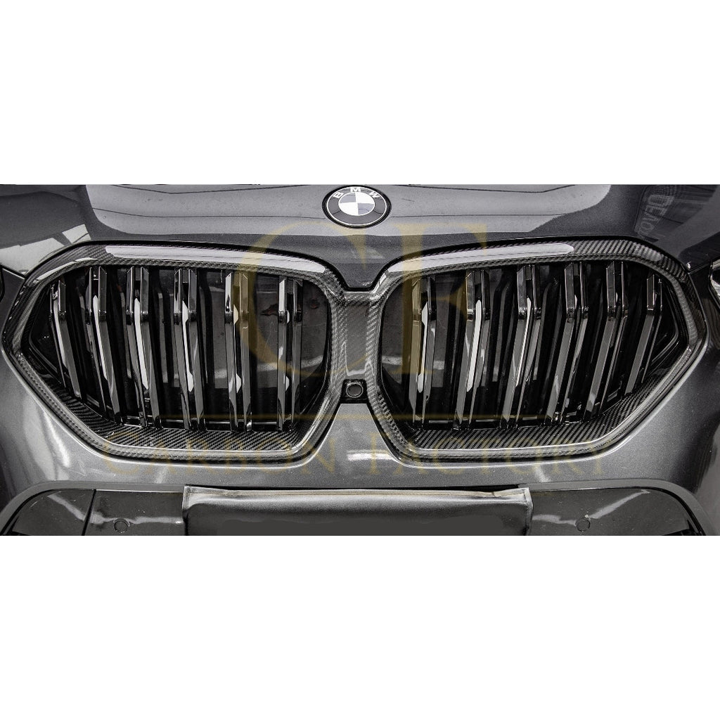 Pre-preg Carbon Fibre Front Grille for BMW G06 X6 F96 X6M 19-22
