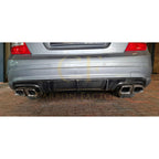 A Style Carbon Fibre Rear Diffuser for Mercedes Benz W204 C63 & C Class Pre-Facelift 07-10
