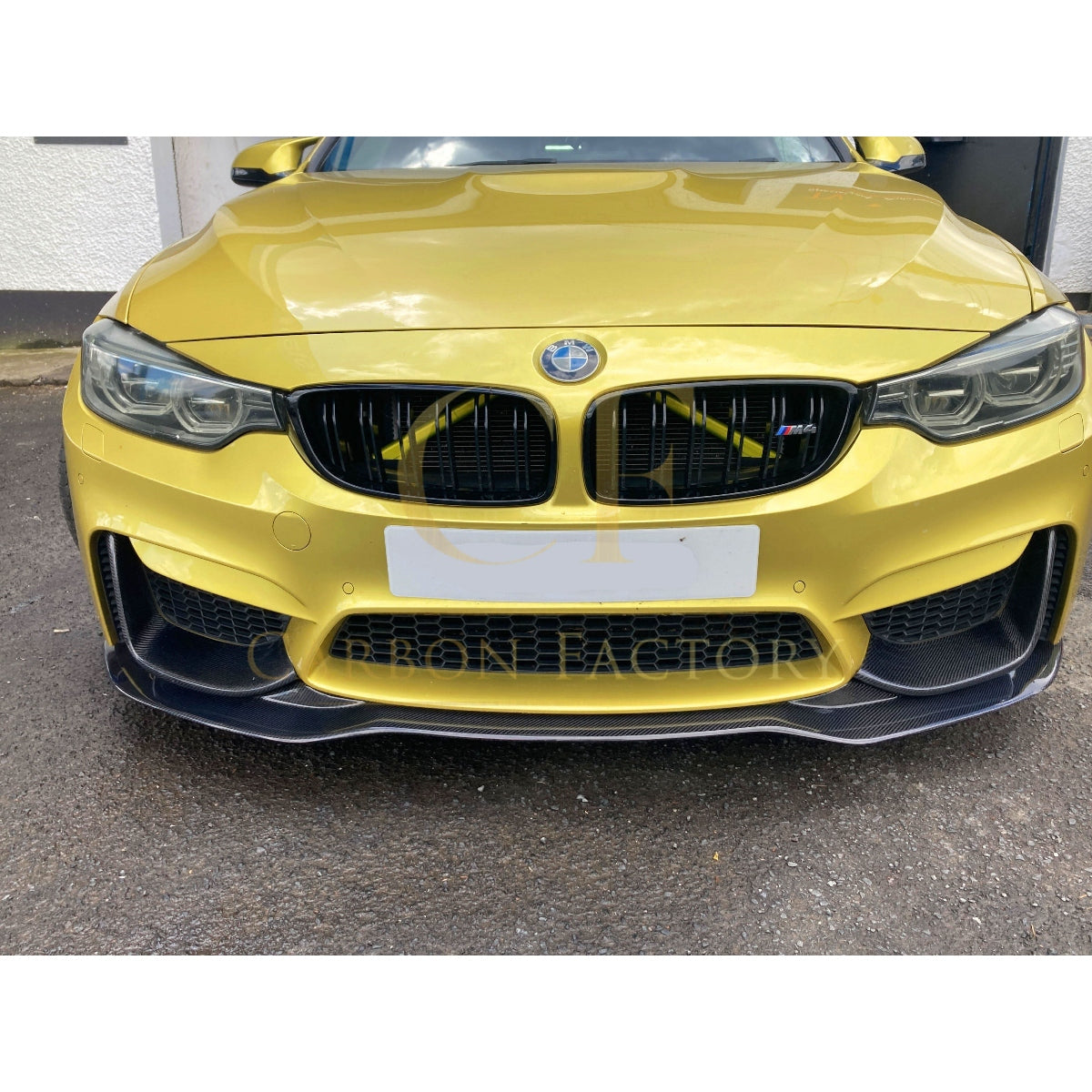 PSM Style Carbon Fibre Front Splitter for BMW F80 M3 F82 F83 M4 14-20