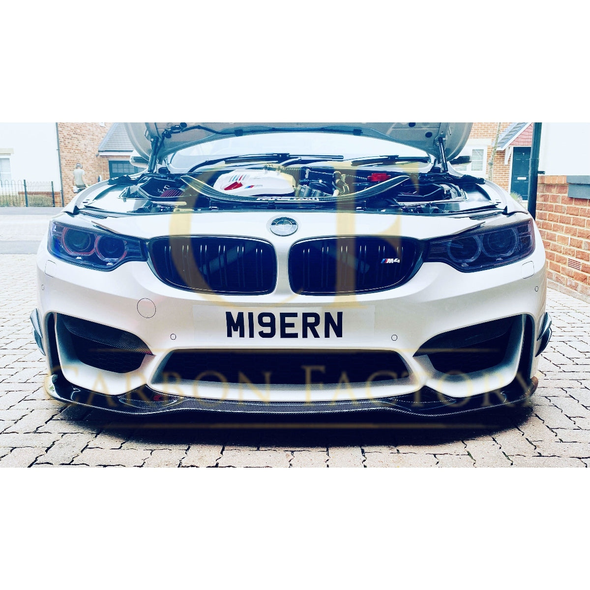 PSM Style Carbon Fibre Front Splitter for BMW F80 M3 F82 F83 M4 14-20