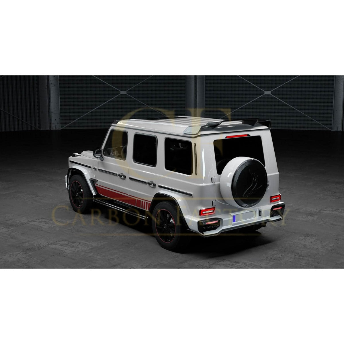 A Style Pre-Preg Carbon Fibre Roof Spoiler for Mercedes W464 G Class G Wagon 19-Present