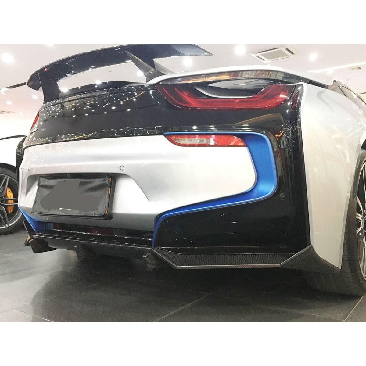 Carbon Fibre Rear Diffuser for BMW i8 14-18