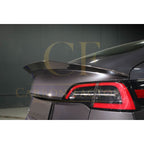 R Style Carbon Fibre Boot Spoiler for Tesla Model 3 16-23