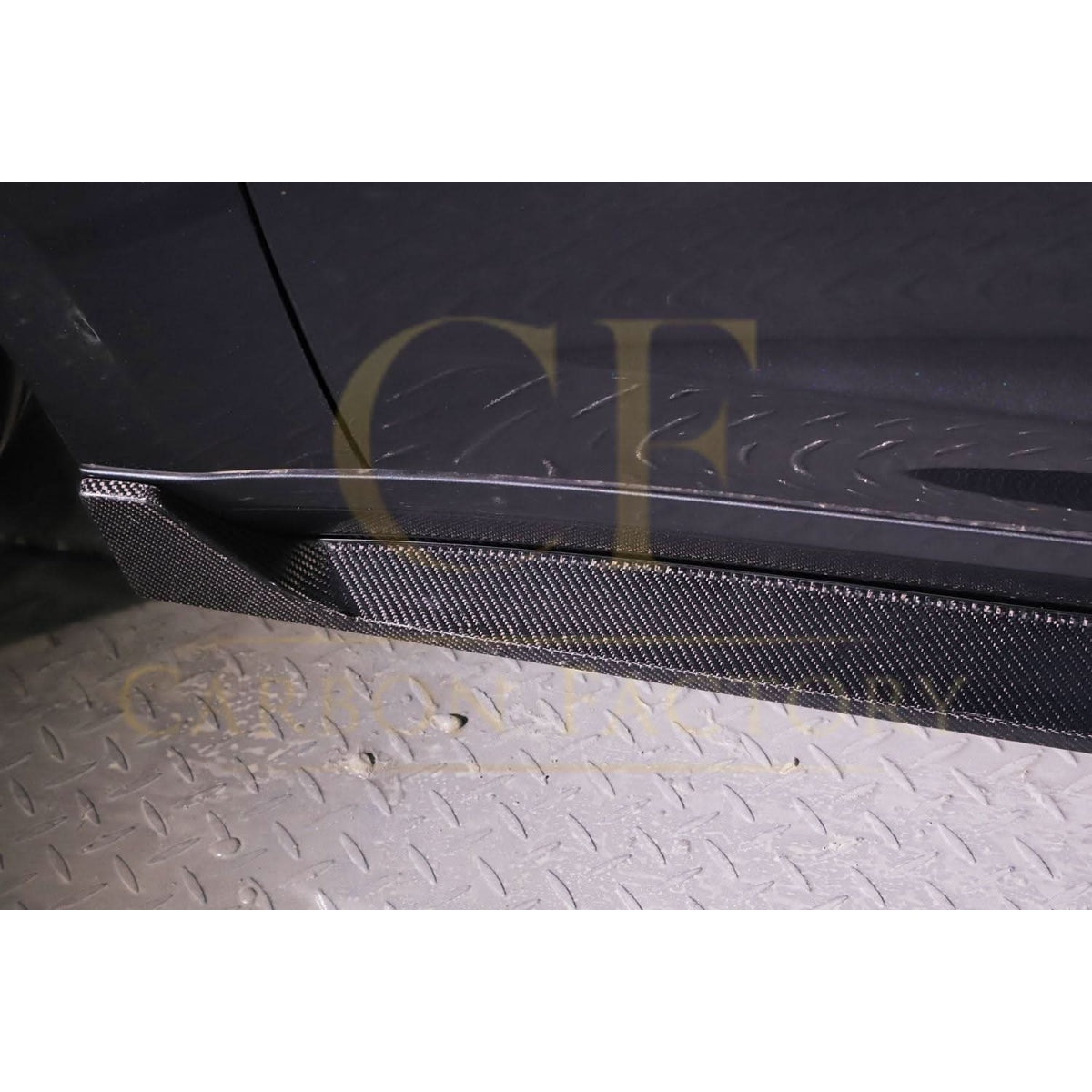 OEM Style Carbon Fibre Side Skirts for Tesla Model 3 16-23