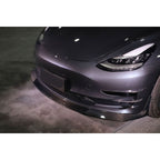 MAD Style Carbon Fibre Front Splitter for Tesla Model 3 16-23