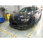 V Style Carbon Fibre Front Splitter for Audi B8.5 S5 A5 S Line 11-16