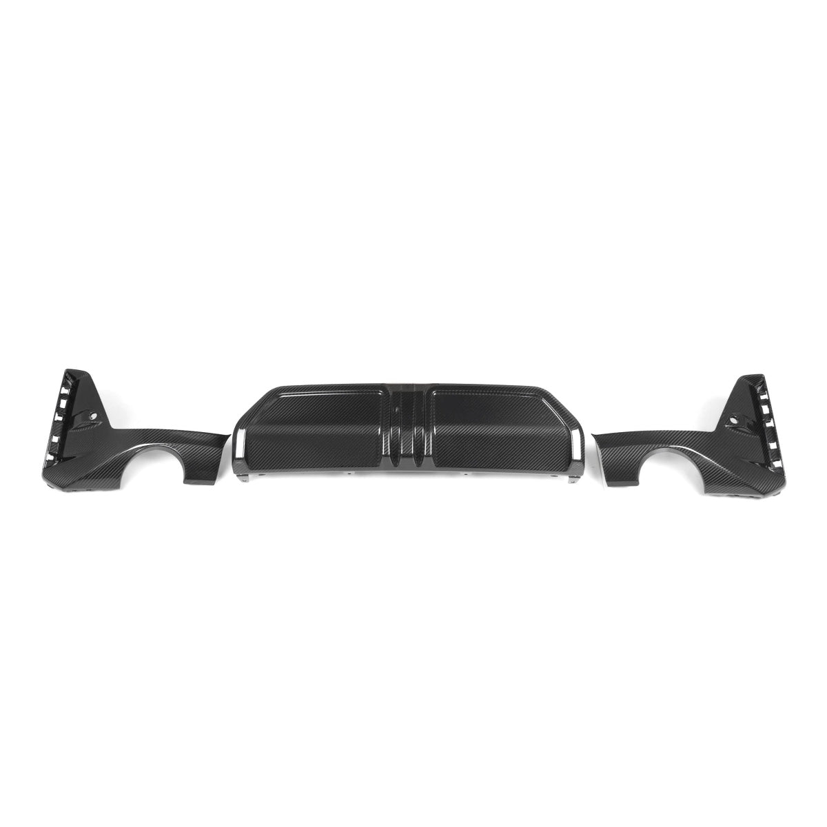 MP Style Carbon Fibre Rear Diffuser for BMW G20 G21 G28 3 Series LCI M Sport 22-25
