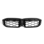 Diamond Style Pre-Preg Carbon Fibre Front Grille for BMW G20 G21 G28 3 Series LCI 22-24