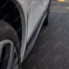 Steps Gloss Black For BMW X7 G07 Side