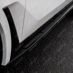 Steps Gloss Black For BMW X7 G07 Side