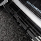 Steps Gloss Black For BMW X7 G07 Side