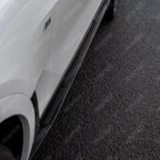 Steps Gloss Black For BMW X7 G07 Side