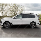 Steps Gloss Black For BMW X7 G07 Side