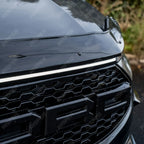STX Bonnet Guard Protector Black For Ford Transit Custom 2023 On