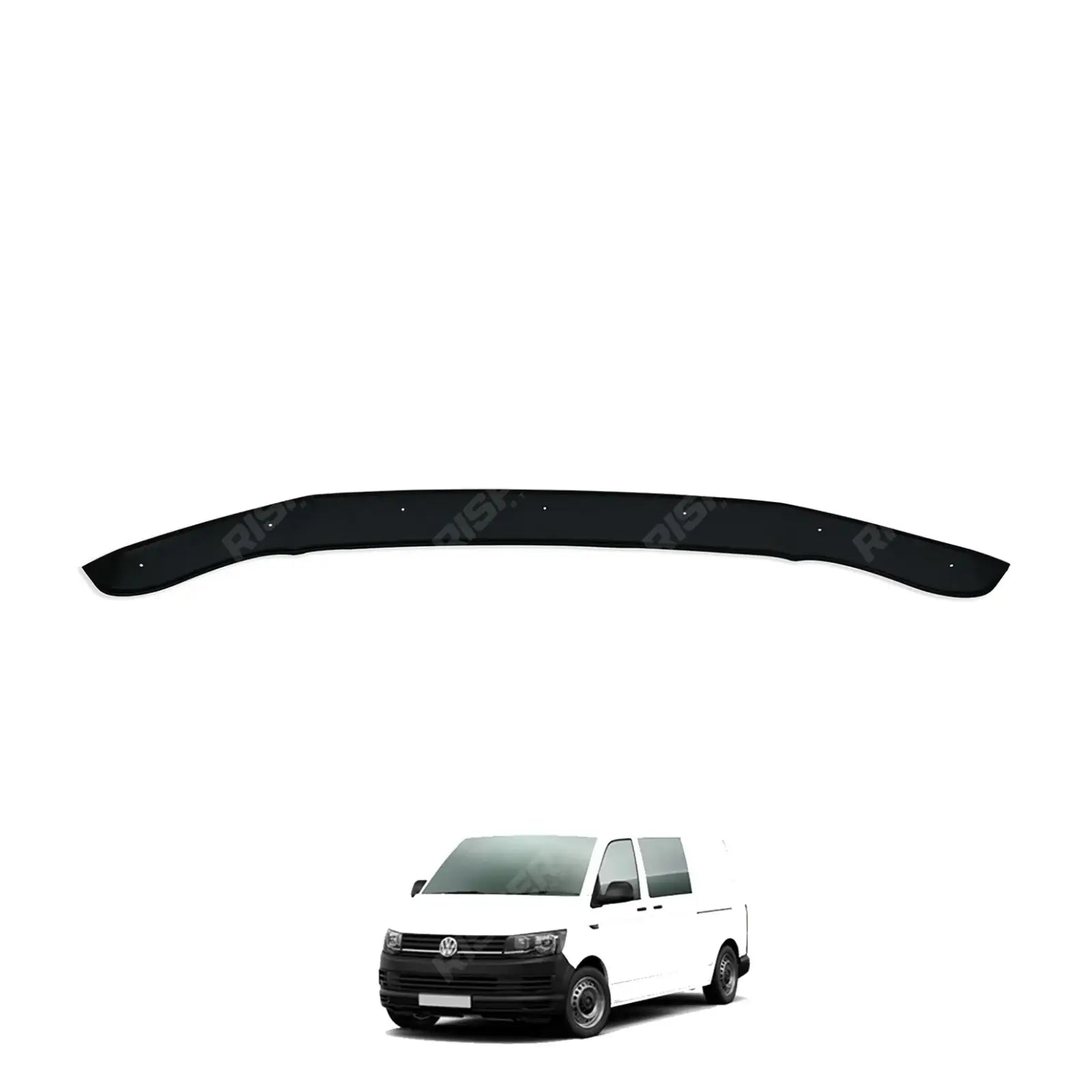 STX Bonnet Guard Protector Black For VW Transporter T6 T6.1 2015 - 2024