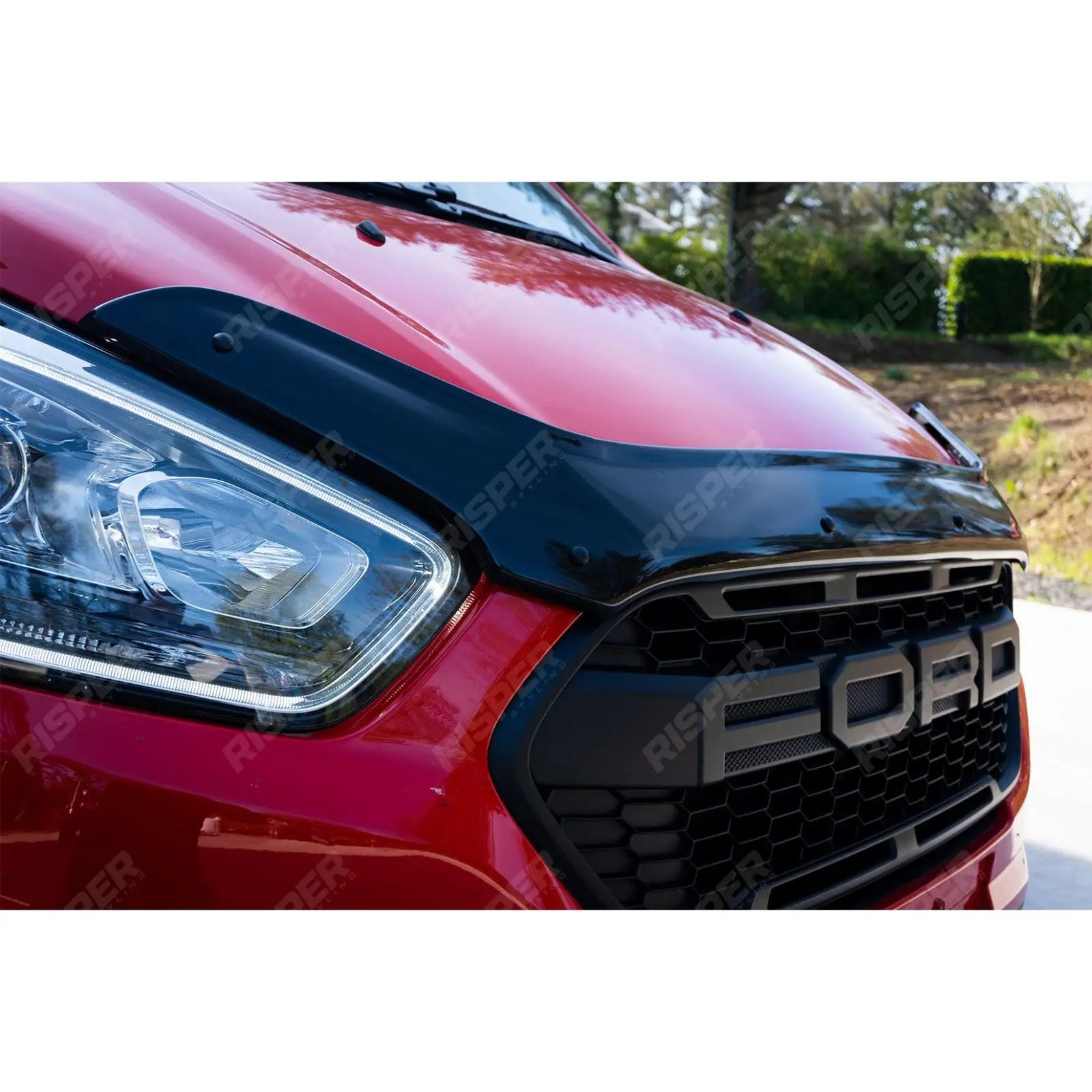 STX Bonnet Guard Protector For Ford Transit Custom 2018 - 2024
