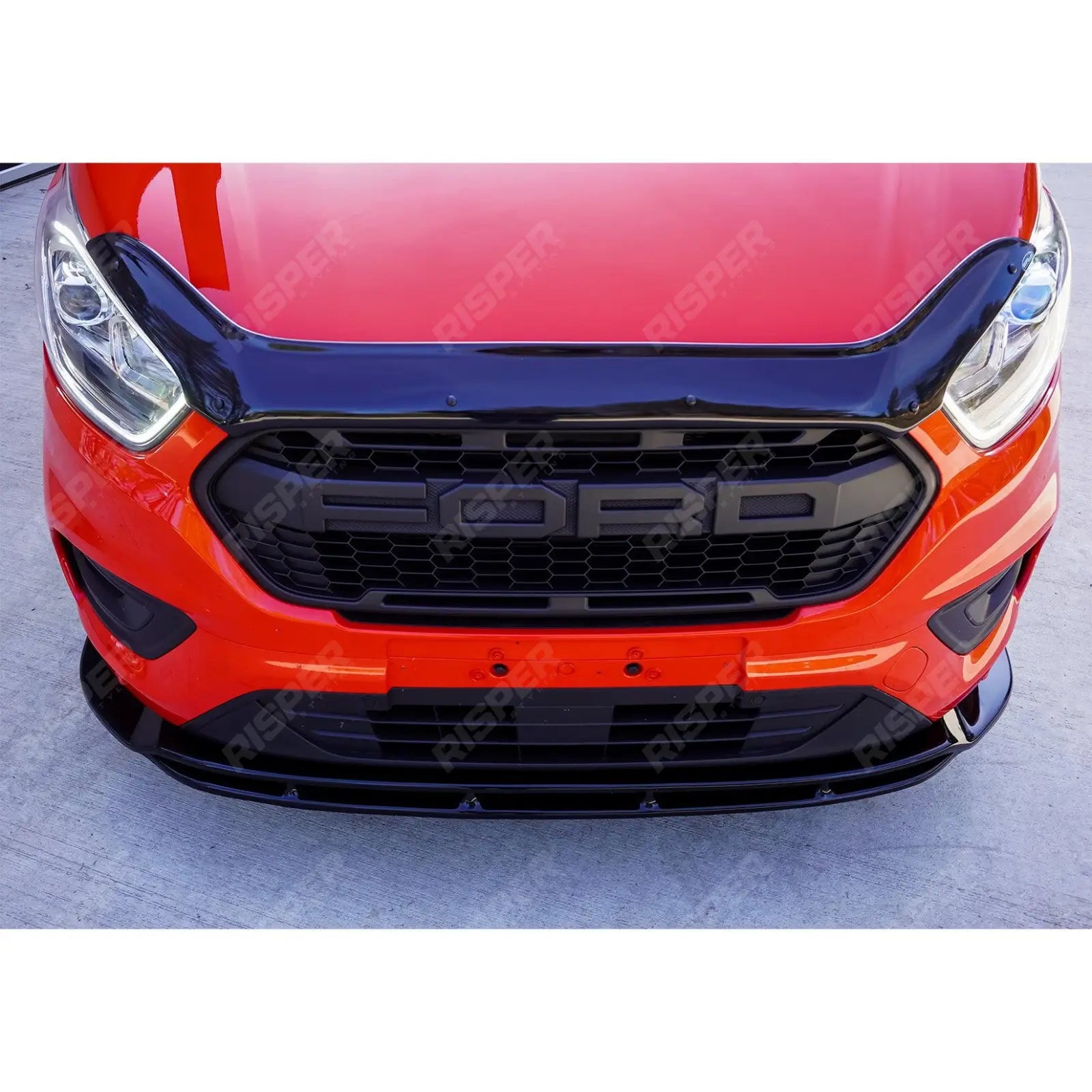 STX Front Splitter For Ford Transit Custom 2018 - 2024